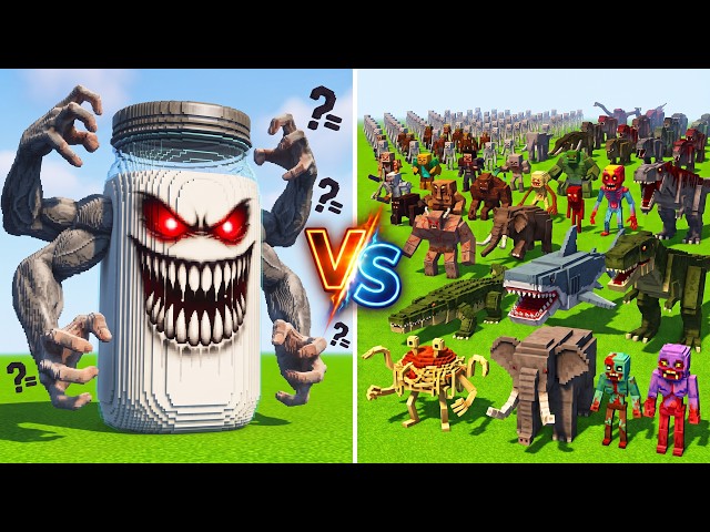 Minecraft Kecum Cukil Serem VS All Brainrot Bosses!