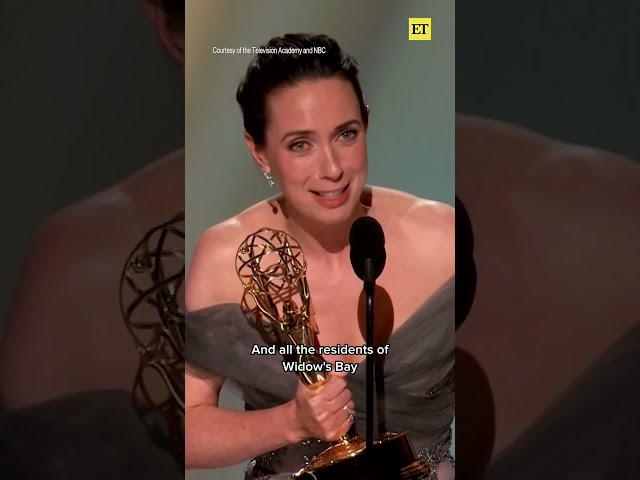 'Widow's Bay' star Kate O'Flynn is dedicating her #Emmy to all the sassy Patricias out there!