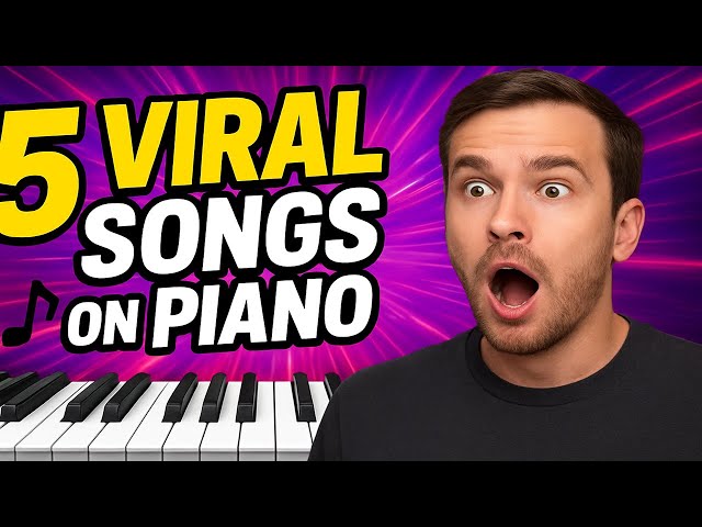 5 Famous Songs You Can Play on Piano 🎹🔥