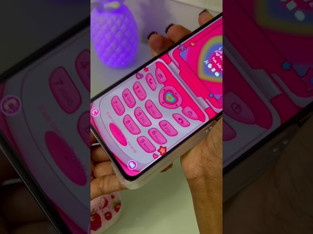 Changing My Z Flip 5 Phone Case 🍓❤️ #kawaii #zflip5 #samsung #shorts