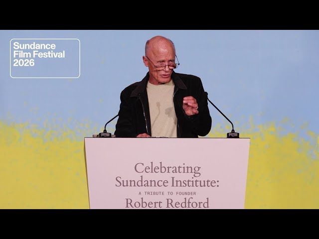 Ed Harris Accepts the Robert Redford Luminary Award at the 2026 Sundance Institute Gala