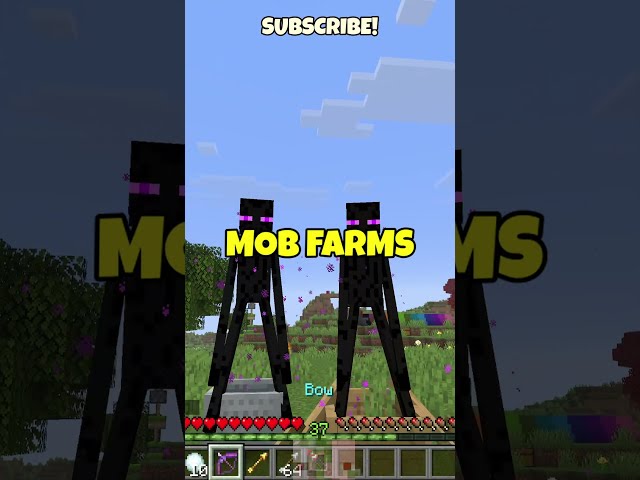 MINECRAFT ADDED NEW MOB FARMS? #minecraft #minecraftupdate #mcpe