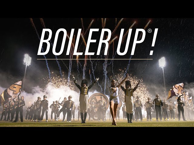 Boiler Up! Purdue’s rallying cry heard everywhere