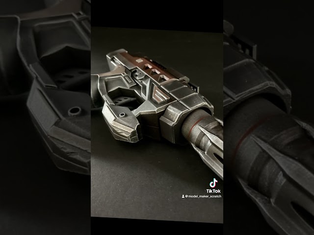 Nice little custom paint job on a plastic gun. #cosplay