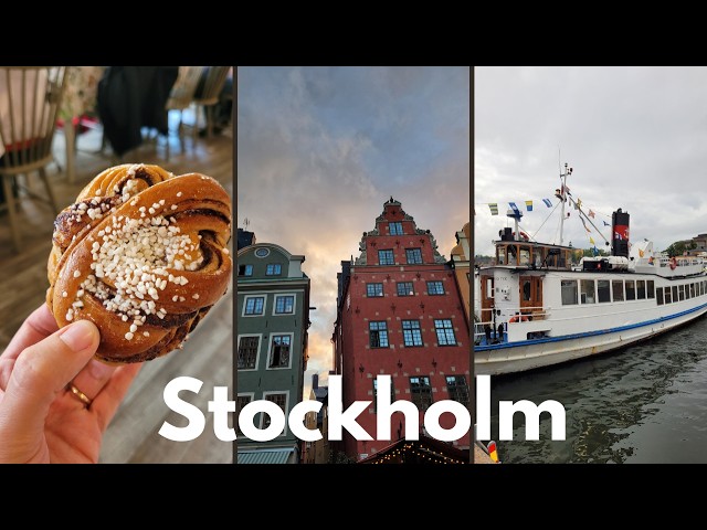 Stockholm 🇸🇪 A weekend in the Swedish capital 💫