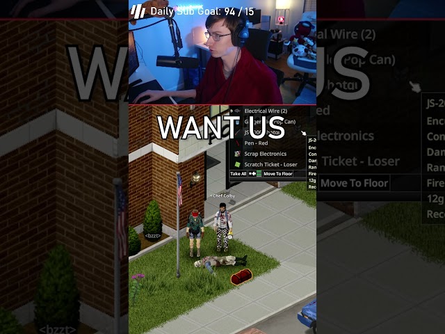 He Had To Just WATCH... (Project Zomboid)