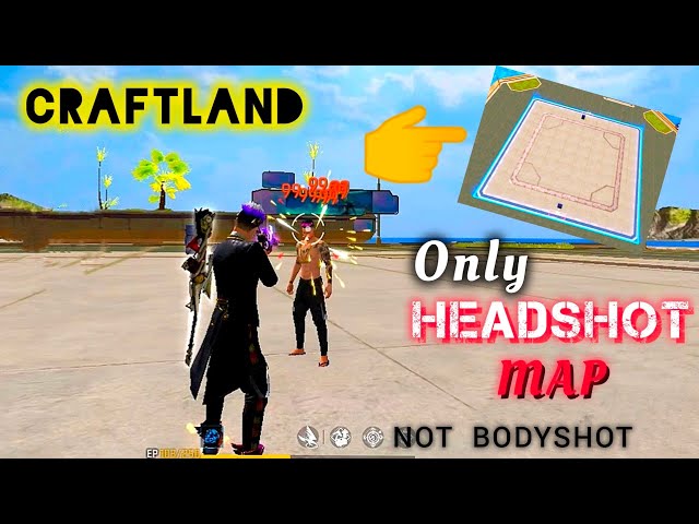 HOW TO MAKE ONLY HEADSHOT CRAFTLAND MAP | #2