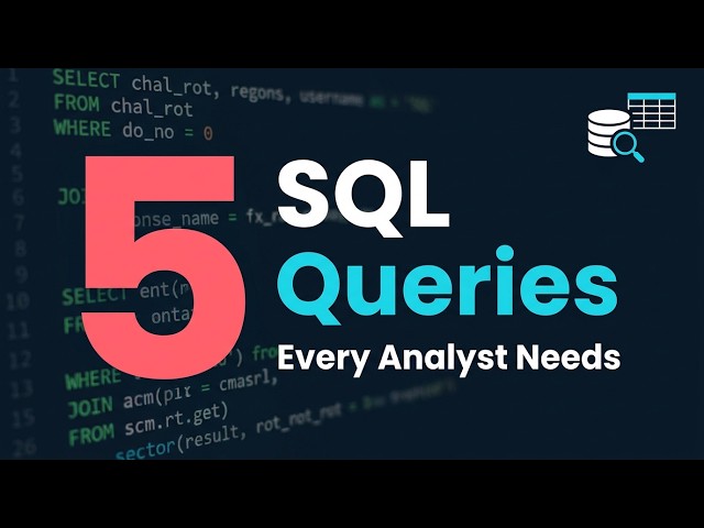 Clean Your Data 10x Faster: 5 SQL Queries Every Analyst Should Know