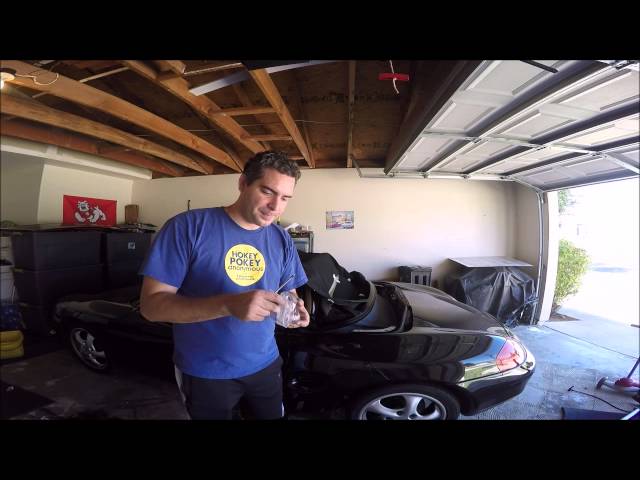 How To Install A New Glass Window Convertible Top On A Porsche Boxster (986)