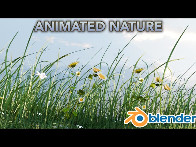 How to Animate Grass & Plants in Blender