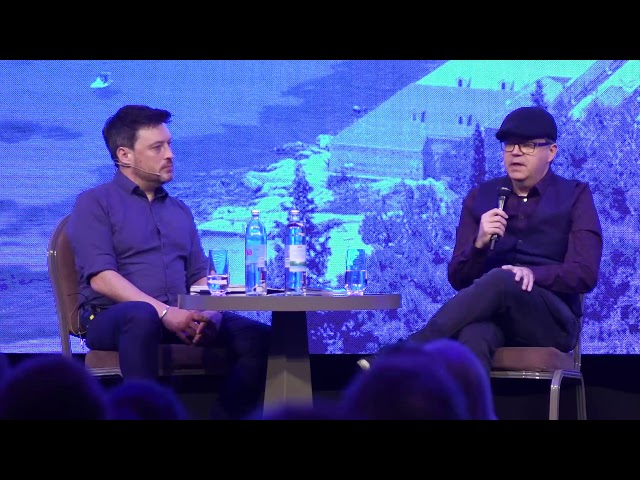 Morning talk with George Krstic / hosted by Dan Pearson /  Reboot Develop Blue 2019