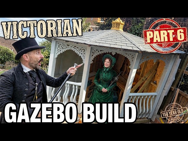 Victorian style gazebo part 6