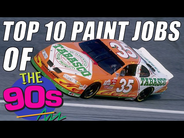 Top 10 NASCAR Paint Schemes of the 90's