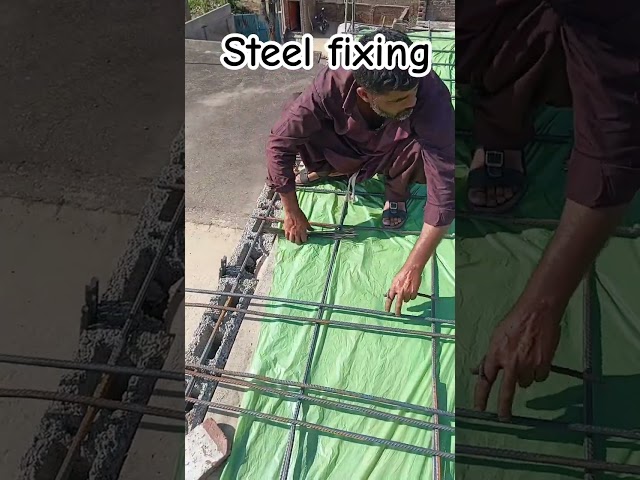 STEEL FIXING #steelfixing #steelfixer #steelstructure #steelwork