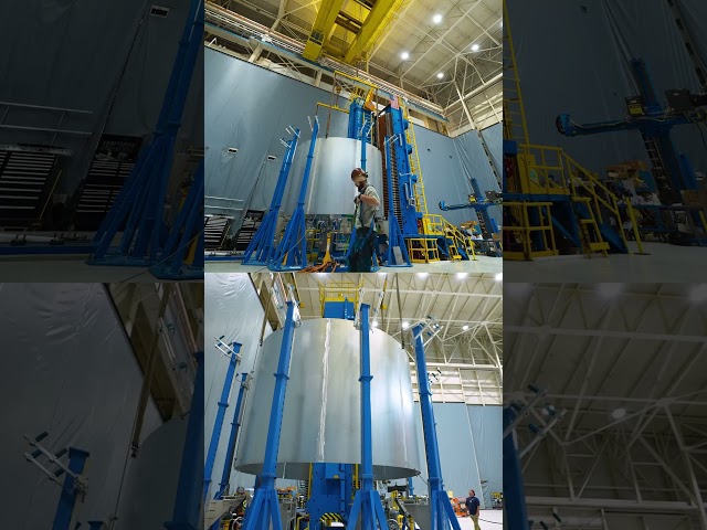 Artemis III SLS Spacer Work Continues!
