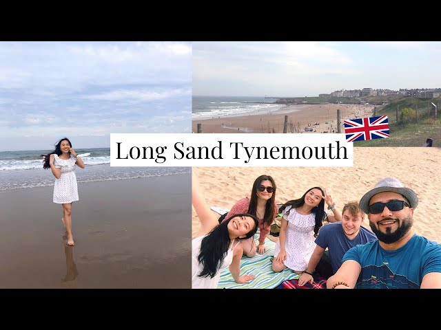 เที่ยวทะเลอังกฤษตอนเหนือ ช่วงฤดูร้อนจ้า UK Summer at Long Sand Tynemouth | Warm Inna
