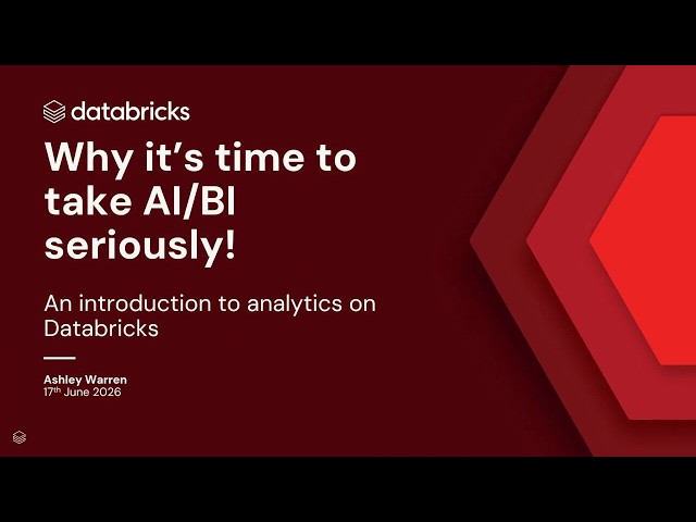 Databricks AI/BI Explained: Metric Views, Dashboards, and Genie Spaces