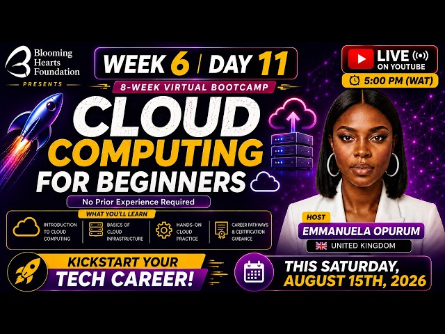 Week 6 Day 11 | Cloud Computing for Beginners | Live Bootcamp