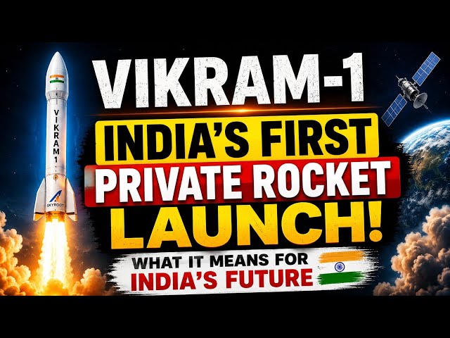 Vikram-1 : India's First Private Rocket Launch | How It Will Change India's Future 🚀 Mithun Diaries