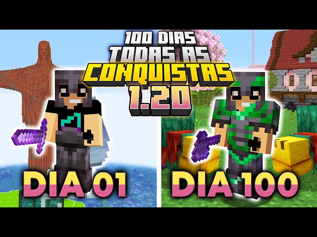 I SURVIVED 100 DAYS GETTING ALL MINECRAFT 1.20 ACHIEVEMENTS HARDCORE - THE MOVIE
