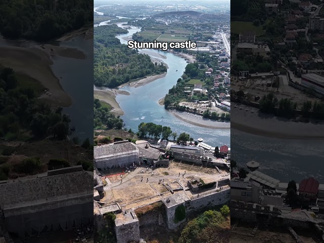 Exploring Rozafa Castle from Above | Shkodër, Albania 🇦🇱 | 4K Drone
