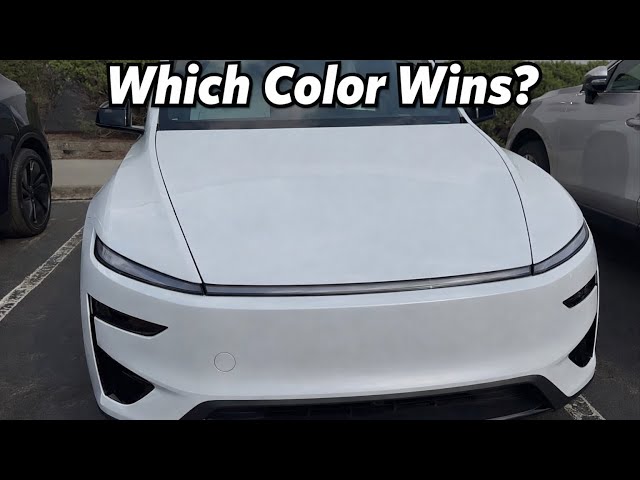 What’s the Best 2026 Tesla Model Y Color? Black vs White vs Quicksilver ⚡️