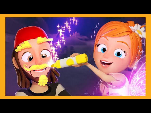 Papá Pirata APRENDE SOBRE ARTE!! ¡Qué hay dentro de la Cueva de las Hadas Creativas de Adley! 3D