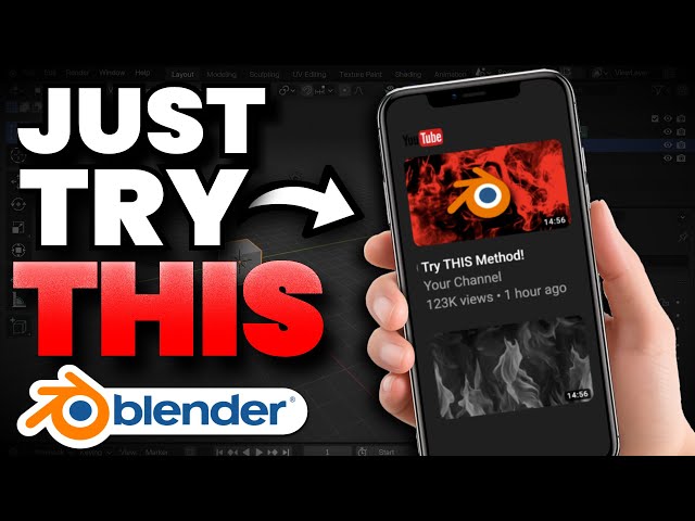THIS Method Is How I Learned Blender in One Year!