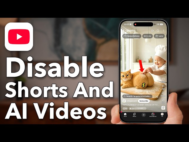 Disable YouTube Shorts AND AI Videos With This Simple Trick