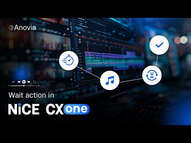 How Wait Action Works in NICE CXone Studio | Complete Step-by-Step Tutorial