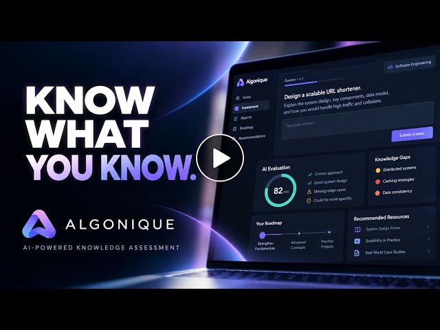 Do You Really Know What You Know? | Algonique AI Knowledge Assessment