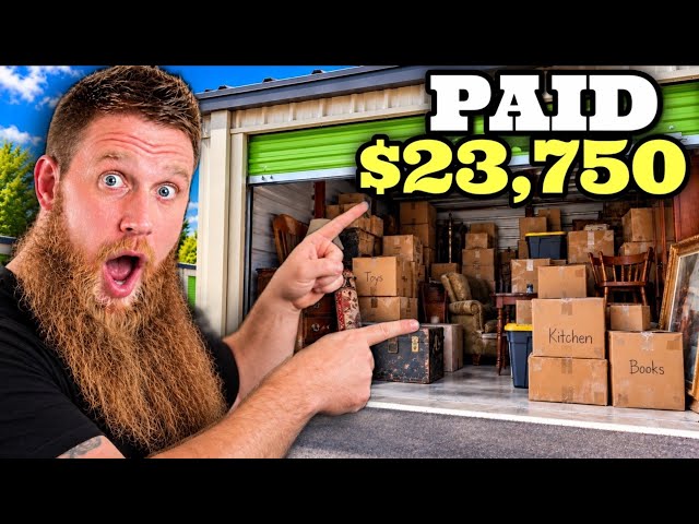 Old Owner Paid OVER $20K Then Died! I Bought Her Abandoned Storage Unit Packed Full!!