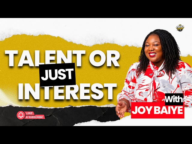 Is It Really Talent and three Signs Parents Should watch out for