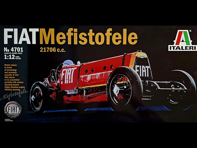 Fiat Mefistofele Italeri 1/12 Full Video!