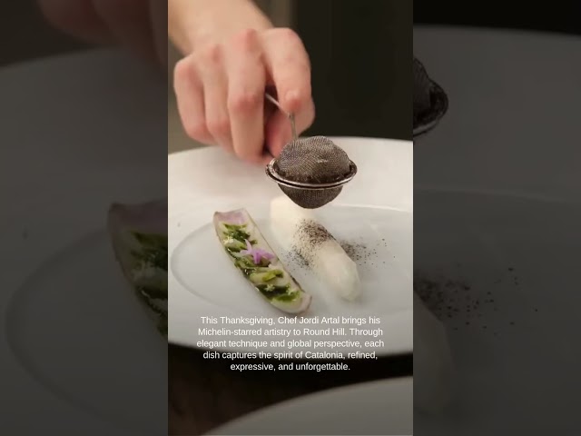 Jamaica Welcomes Michelin-Starred Chef Jordi Artal | Round Hill Resort