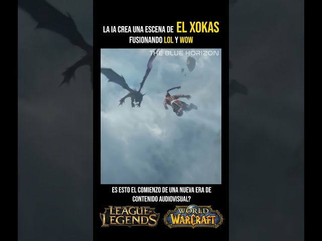 XOKAS is LEE SIN in this awesome AI movie #onyxia #leagueoflegends #worldofwarcraft