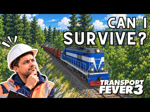 Will I go BANKRUPT in Transport Fever 3 hard mode this early?!