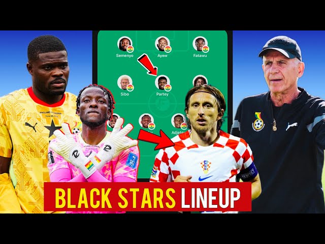 GHANA🇬🇭 vs CROATIA🇭🇷: Black Stars STRONG Lineup + Camp News in Philadelphia after ARRIVAL.