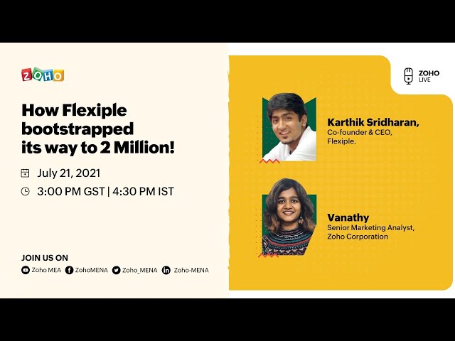 How Flexiple bootstrapped its way to 2 Million! - Karthik Sridharan, Co-Founder & CEO, Flexiple.
