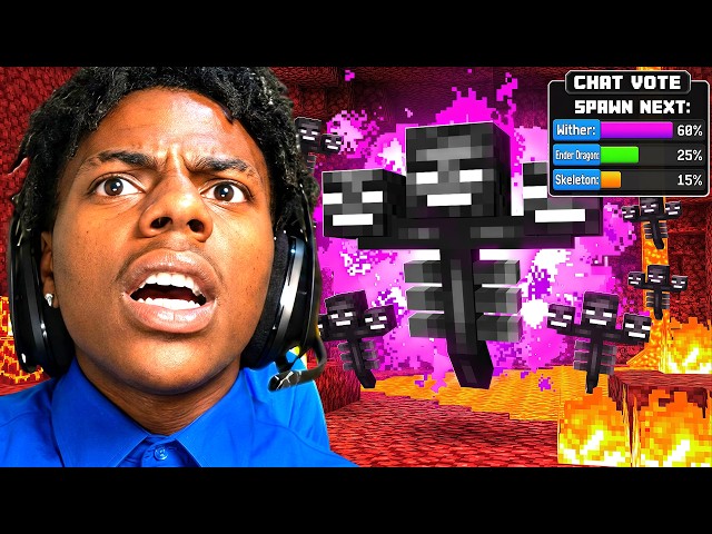 Minecraft, But Chat Controls My Game..
