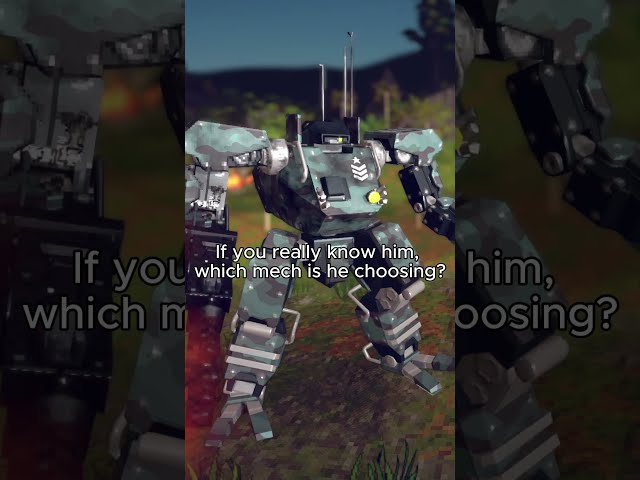 Which Mech Would He Choose?