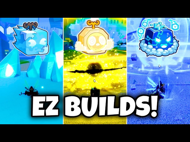 I Used 3 OP BEGINNER BUILDS To PvP In Blox Fruits...