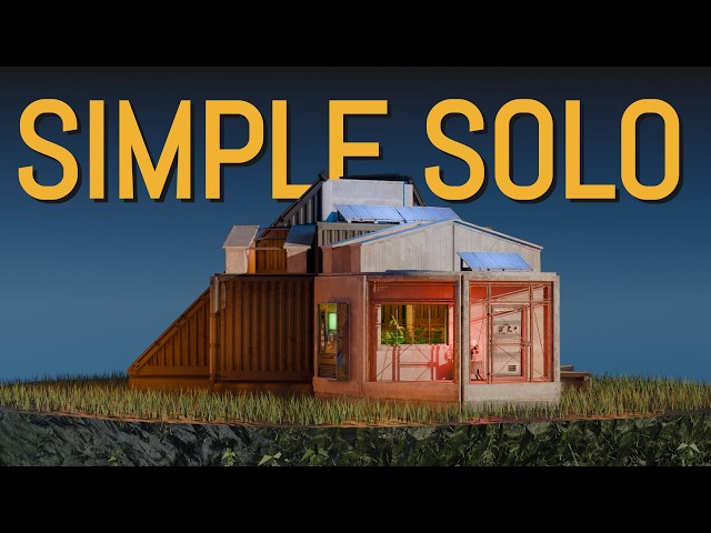 PUDDLE V4 - A Simple, Easy & Cosy SOLO Bunker Base | Refinery | Smelter | Vendor | RUST 2026