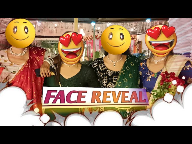 #Finally Aaj shadi or face reveal ho gayi ☺️🌷or kand vi🤣🥴 #vlogger #weeding#marriage#love#viral