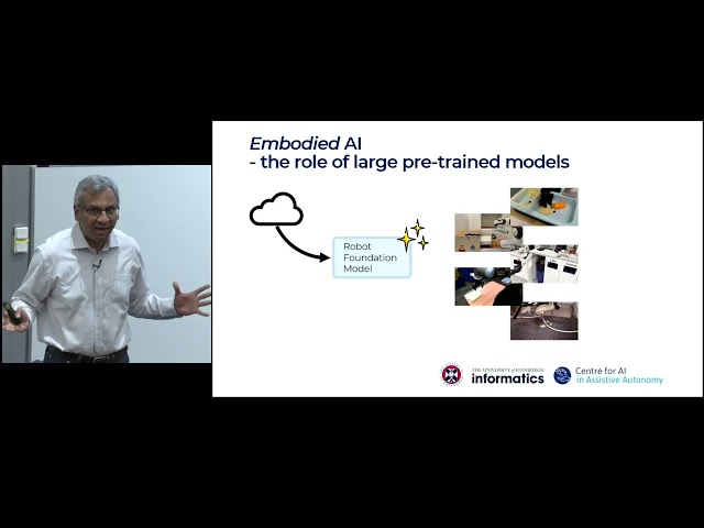 CfAA/SAINTS Conference. Keynote 4 Professor Subramanian Ramamoorthy