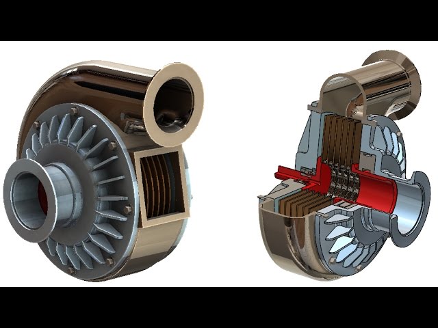 SolidWorks Tutorial #232: Turbo Pump