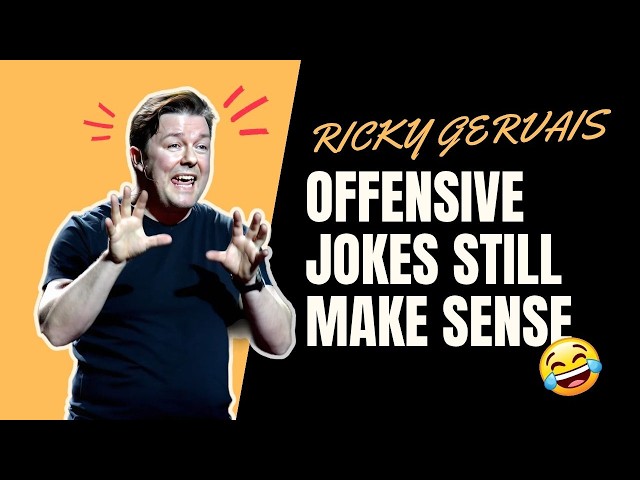 Ricky Gervais Explains Why Offensive Jokes Still Make Sense | Stand-up Comedy 🔥