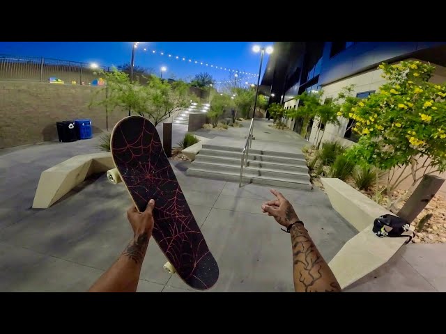 This Spot Is Perfect For Night Skating!