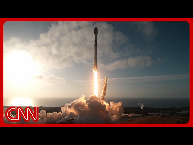 SpaceX Falcon 9 launches from US Space Force base