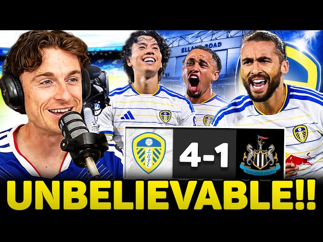 Leeds 4-1 Newcastle! - ABSOLUTE BATTERING! - Match Reaction! 🚨
